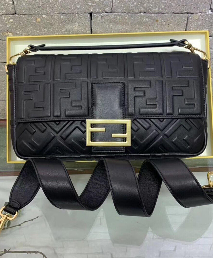 Fendi Baguette Large 8BR771 Black